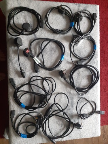 Job lot kettle leads x11 - -, uk