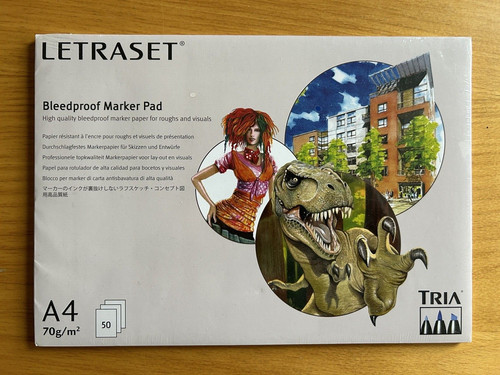 Letraset bleedproof marker - bleedproof,