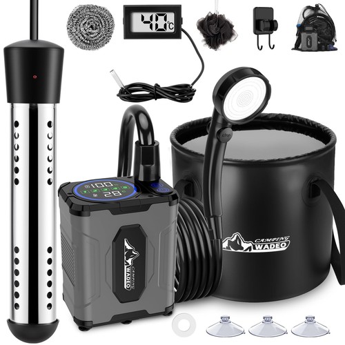 Upgraded portable shower for - shower,