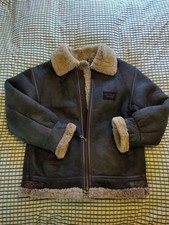 Shearling Sheepskin Leather Men's
