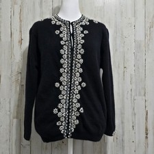 Vintage Black Lambswool Angora