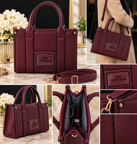 Burgundy wine tote bag - wine,