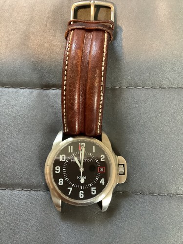 Hamilton khaki quartz date - hamilton,