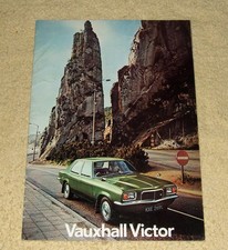Vauxhall FE Victor Range August 1972 Saloon & Estate 1.8, 2.3, 3.3 Models