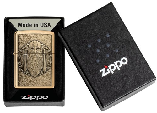 Genuine brushed brass zippo - genuine,