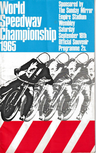 1965 world final programme - 1965,