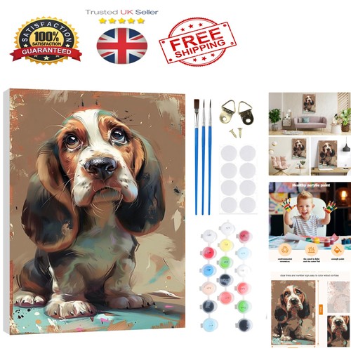 Ready frame beagle paint - ready-to-frame,