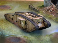 32mm 28mm WW1 British MKIV Tadpole Tank - Scouts Out World War 1 - The Great War