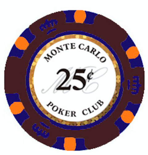 New 100 brown - 25¢, cent