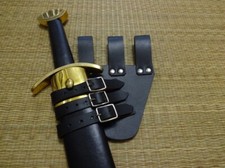 Adjustable Leather Sword Frog