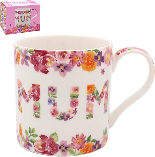 Ceramic floral design - floral, mum