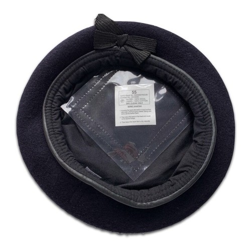 Dark blue beret - blue, 50-52cm