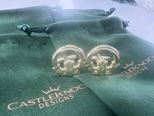 Claddagh ring gold cufflinks - ring,