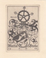 Exlibris Bookplate Klischee