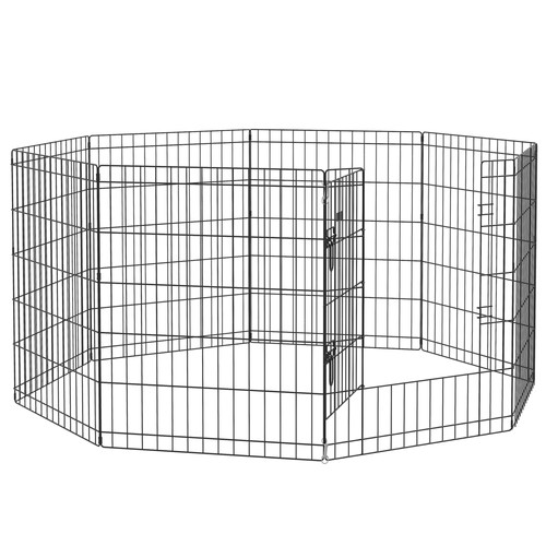 Pawhut panel diy dog pen - 8,