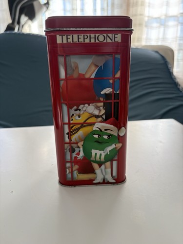 Christmas village phone - m&m's,