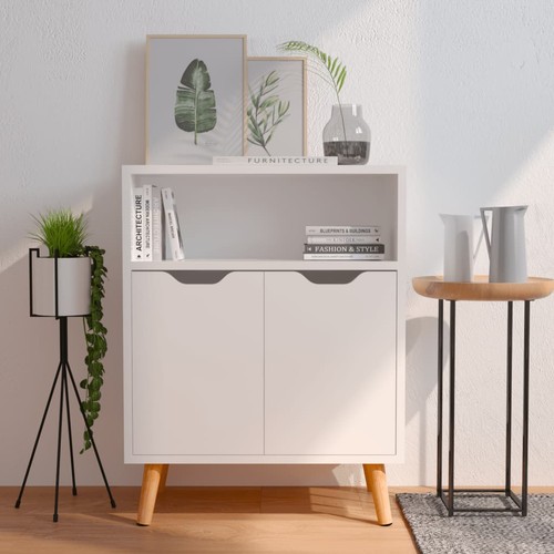 Sideboard high gloss white - sideboard,