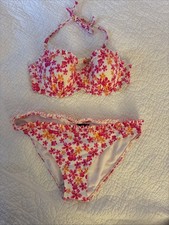 Floral Bikini Size 36B/C Cup