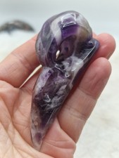48g Clear Dream Amethyst Raven