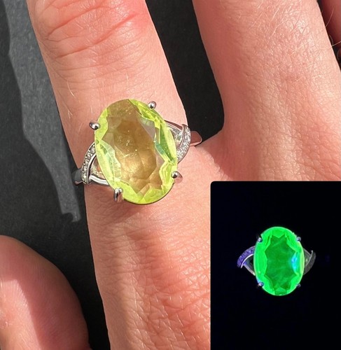 Uranium vaseline glass - uranium,