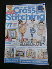 World of Cross Stitching  #332 Ballerina Coronation Wedding Cottage Cocktail ABC