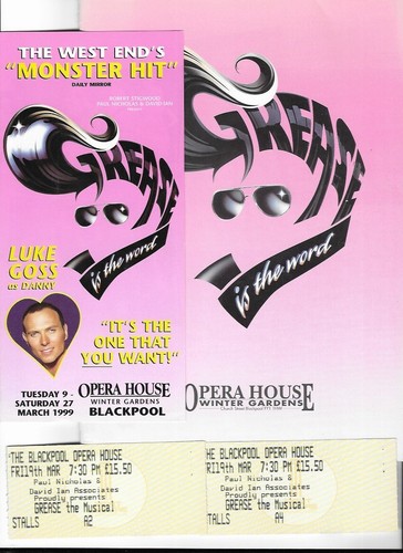 Luke goss grease opera - luke,