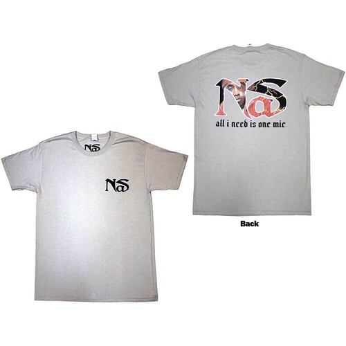 Nas unisex shirt one mic - nas,
