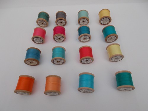 Vintage sylko wooden cotton - vintage,