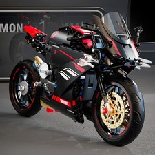 New 426pcs Classic Motorbike