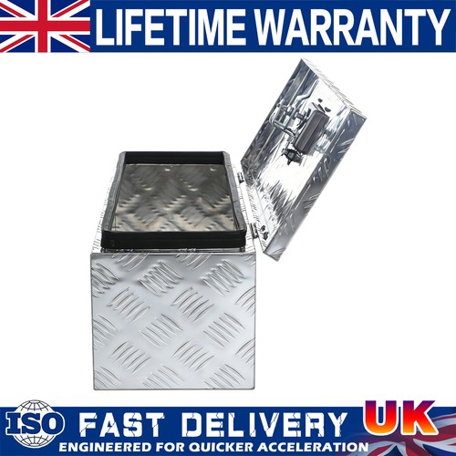 33l large aluminium tool box - aluminium,