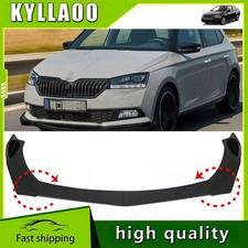 Gloss Black Front Bumper Lip