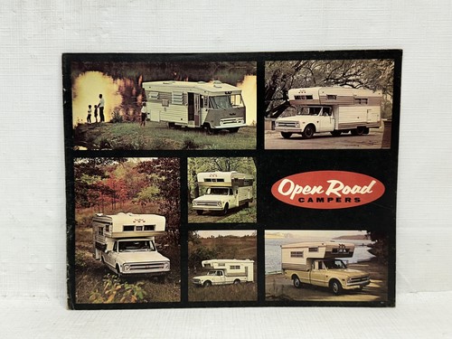 1968 open road pickup - road, campers
