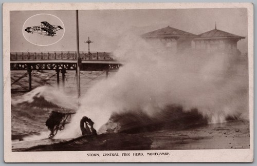 Morecambe lancashire storm - -,
