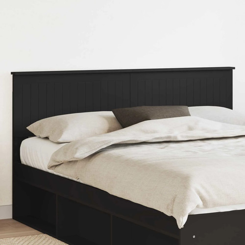 Headboard black oak engineered - headboard,