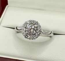950 Platinum 0.55ct Diamond