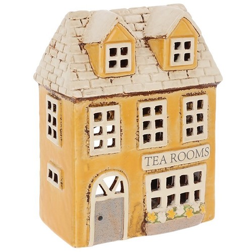 Village pottery yellow tea - village,