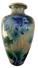 VTG Chinese Cloisonne Blue &