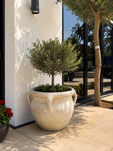 Large terracotta beige outdoor - large,