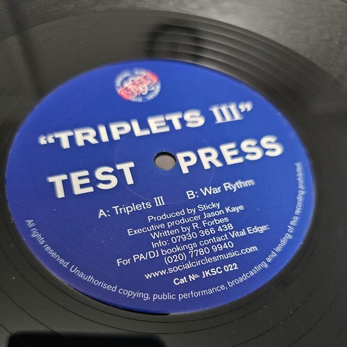 Sticky triplets iii - sticky,
