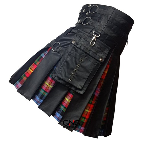 Men scottish black - black, hybrid