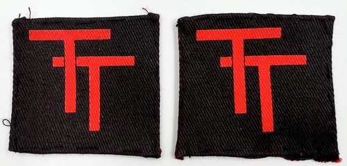 Genuine ww2 50th infantry - genuine,