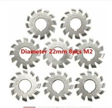 8pcs/Set M2 PA 20°Degree#1-8
