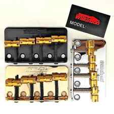 NEW Wilkinson WBBC Bass Bridge, Brass Saddles, Precision, Jazz, Chrome or Black