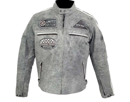 Motorcycle jacket leather for - leather,