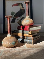 Pair of Antique Slater Vases, Royal Doulton 