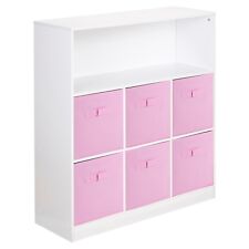Wooden Wide 7 Cubed Cupboard
