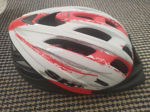 Cycling helmet red white - sh+,