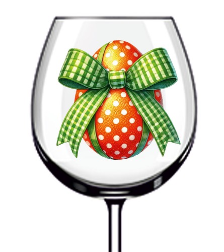 12x easter egg bow - egg,