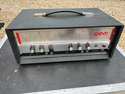 Wem pa40 amplifier - wem, amplifier,