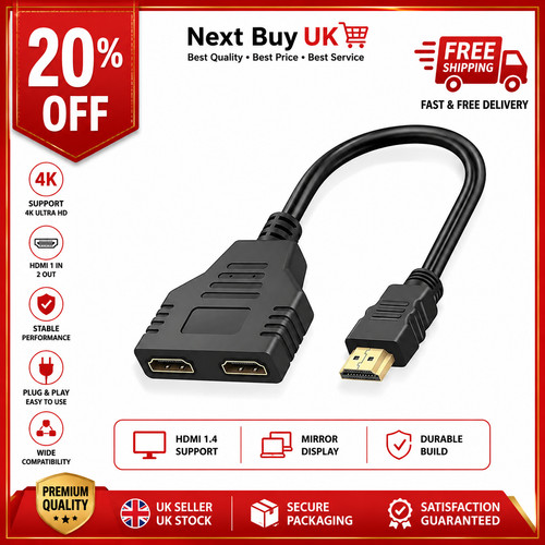 Hdmi splitter adapter - cable, 1